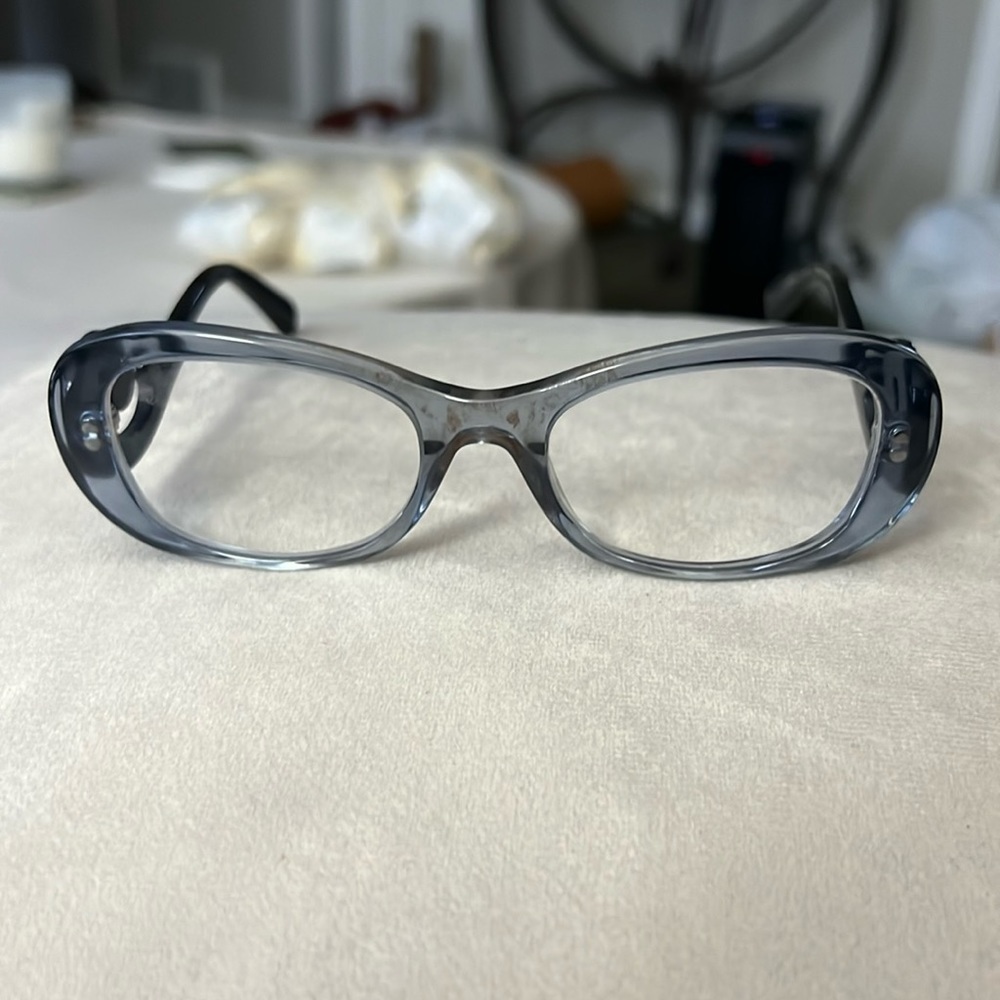 Prada women’s eyeglass frames.